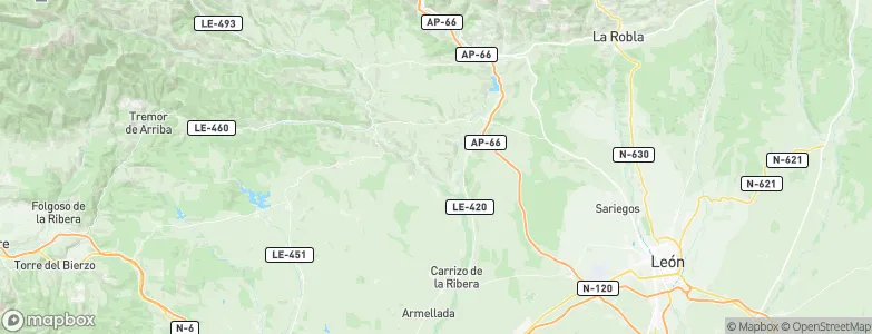 Omañas, Las, Spain Map
