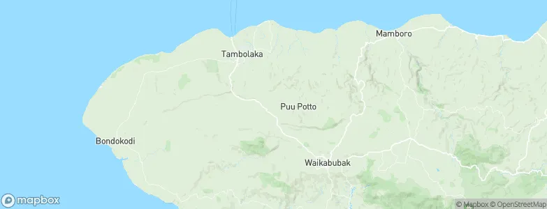 Ombakamia, Indonesia Map
