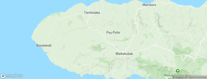 Ombarade, Indonesia Map