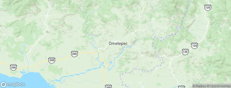 Ometepec, Mexico Map
