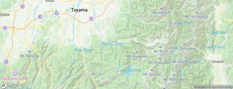 Omi, Japan Map