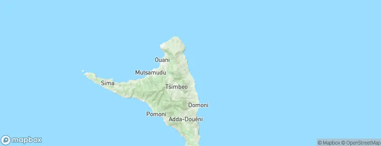 Ongoni, Comoros Map