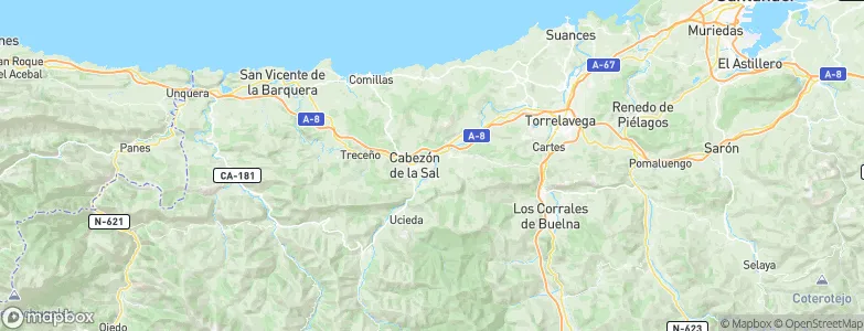 Ontoria, Spain Map