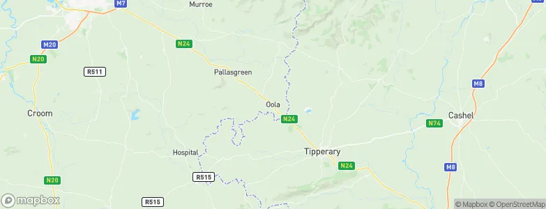 Oola, Ireland Map