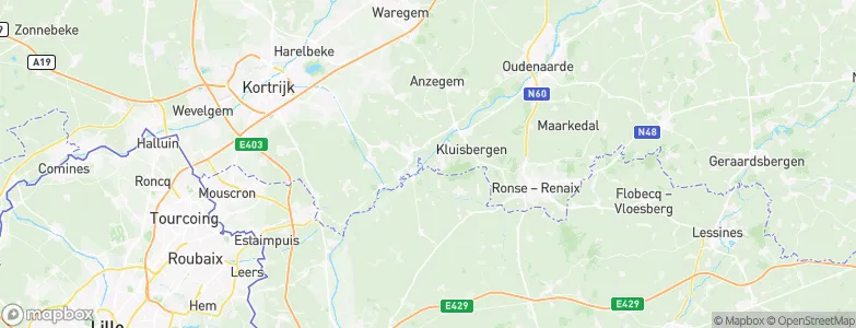 Oostende, Belgium Map