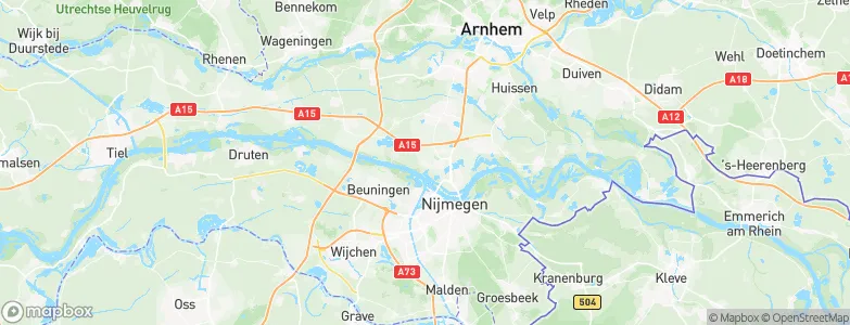 Oosterhout, Netherlands Map