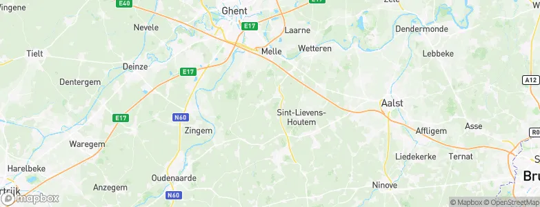 Oosterzele, Belgium Map