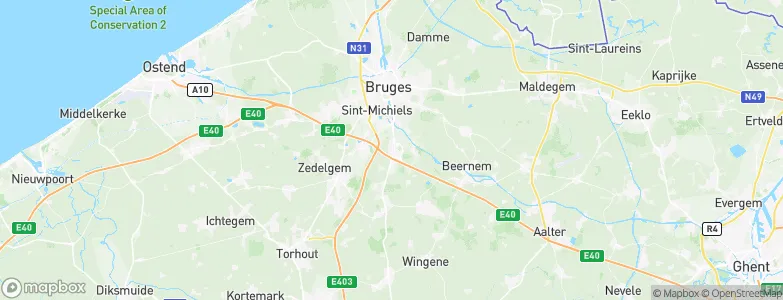Oostkamp, Belgium Map
