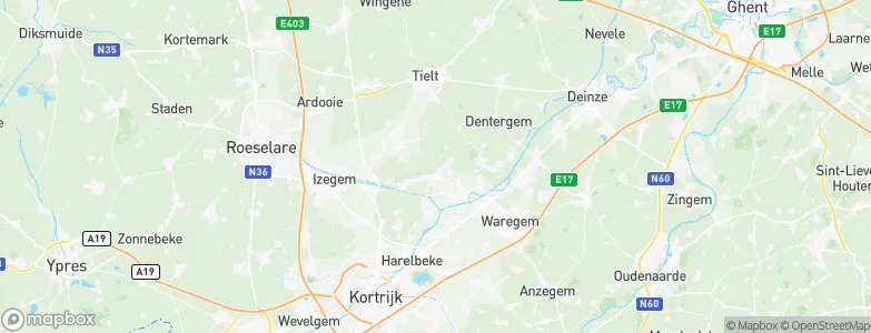 Oostrozebeke, Belgium Map
