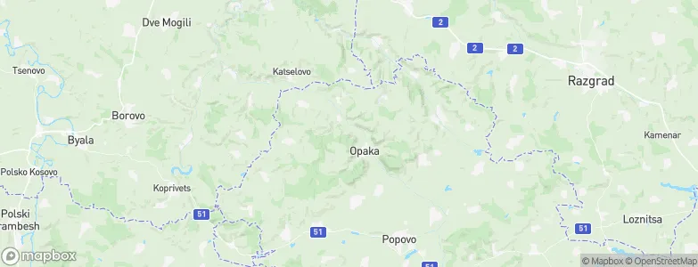 Opaka, Bulgaria Map