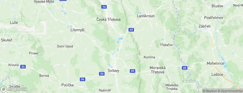 Opatov, Czechia Map