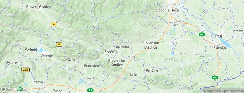 Oplotnica, Slovenia Map