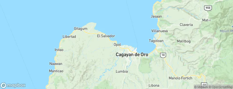 Opol, Philippines Map