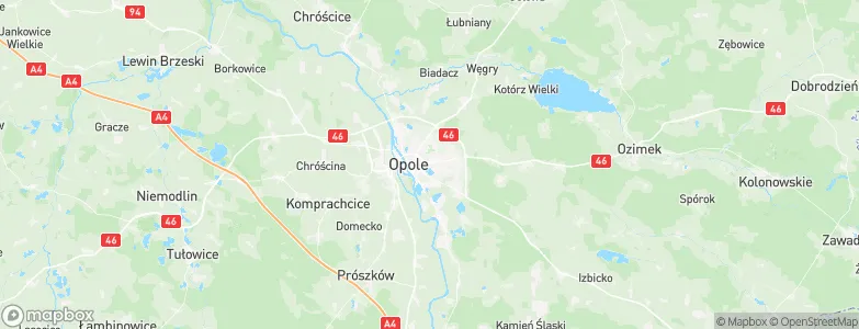 Opole, Poland Map