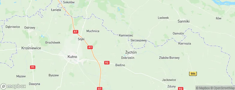 Oporów, Poland Map