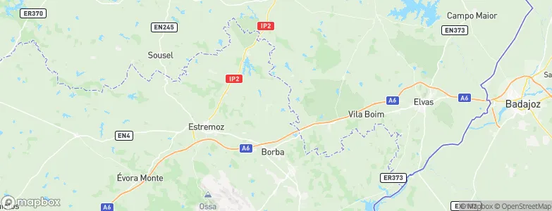 Orada, Portugal Map
