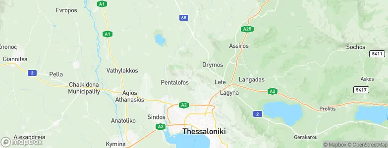 Oraiokastro, Greece Map