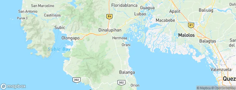 Orani, Philippines Map