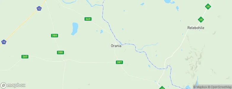 Orania, South Africa Map