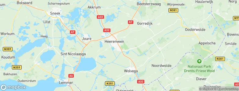 Oranjewoud, Netherlands Map