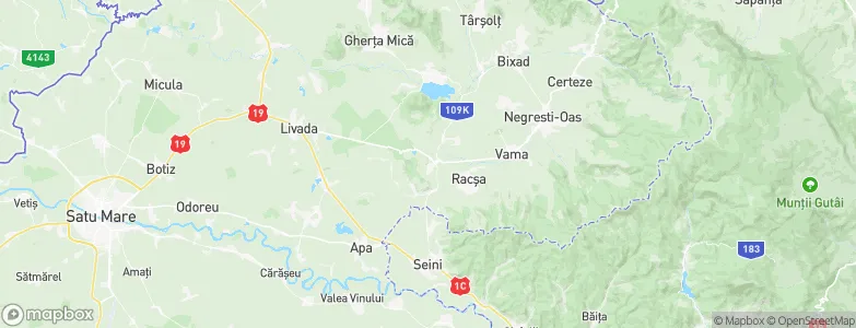 Oraşu Nou, Romania Map