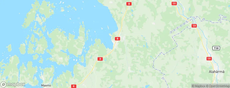 Oravais, Finland Map