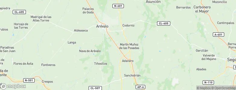 Orbita, Spain Map