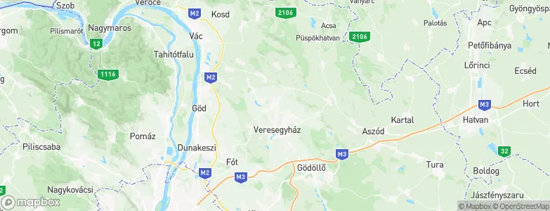 Őrbottyán, Hungary Map