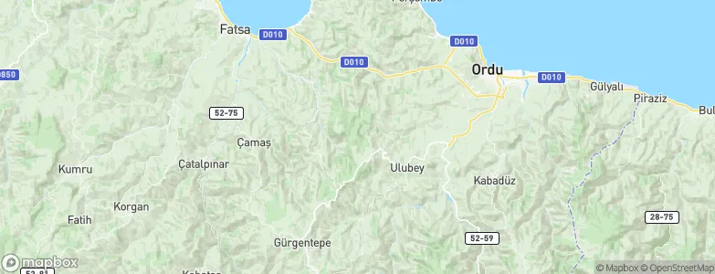 Ordu, Turkey Map