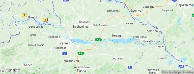 Orehovica, Croatia Map