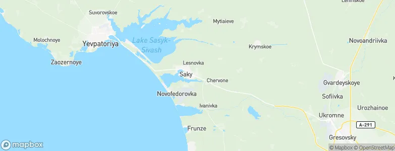Orekhovo, Ukraine Map
