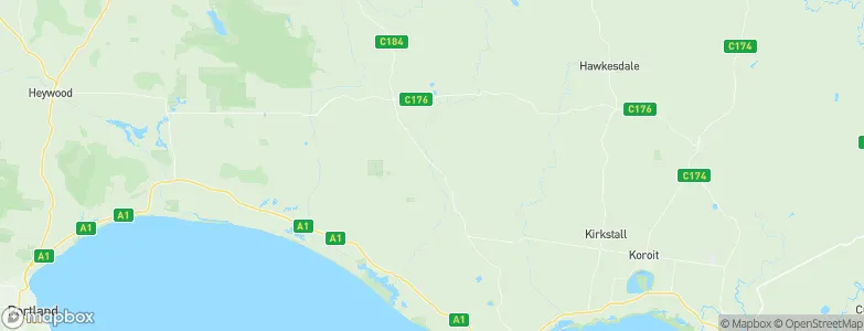 Orford, Australia Map
