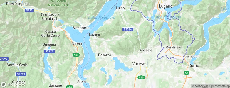 Orino, Italy Map