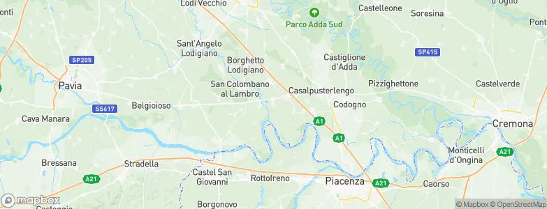 Orio Litta, Italy Map