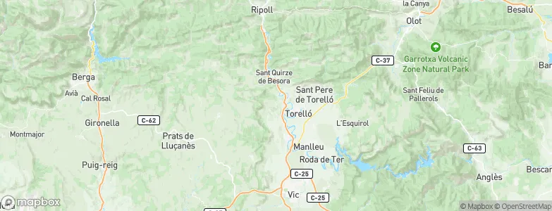 Orís, Spain Map