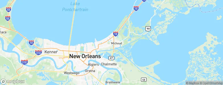 Orleans, United States Map
