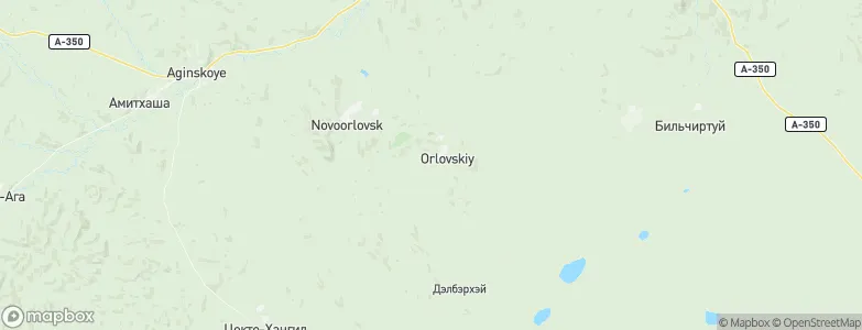 Orlovskiy, Russia Map