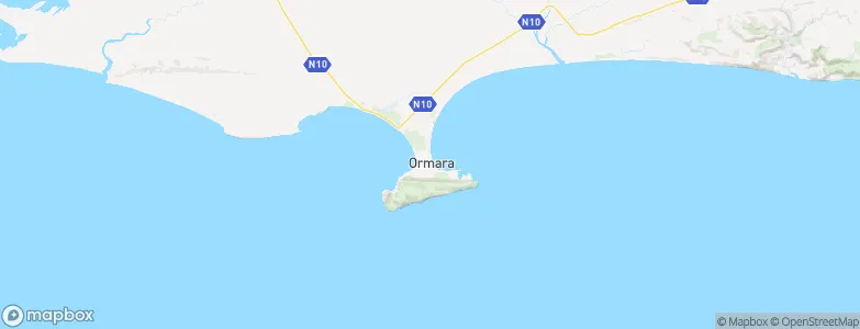 Ormara, Pakistan Map