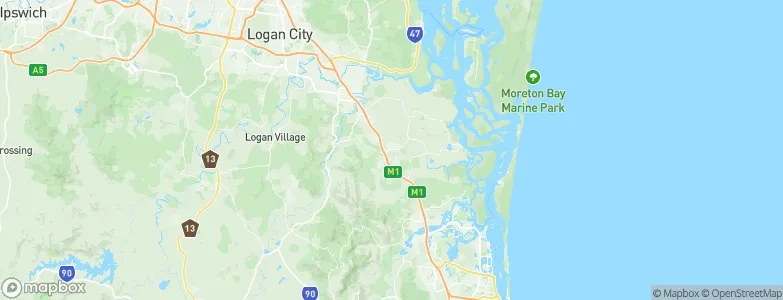 Ormeau, Australia Map