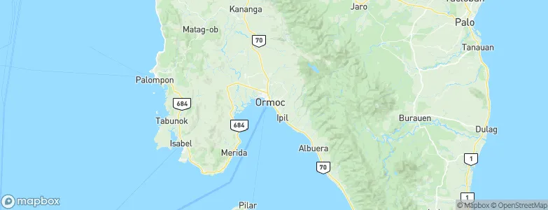 Ormoc City, Philippines Map