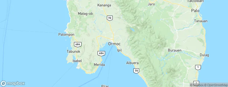 Ormoc City, Philippines Map