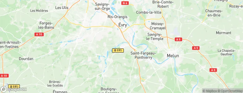 Ormoy, France Map