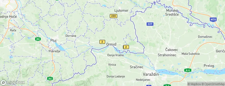 Ormož, Slovenia Map