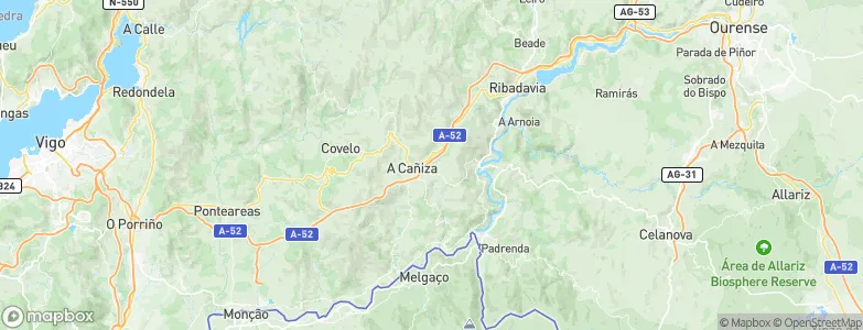 Oroso, Spain Map