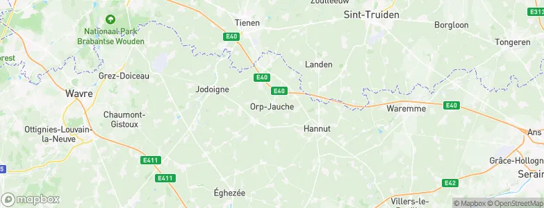 Orp-le-Grand, Belgium Map