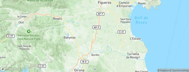 Orriols, Spain Map
