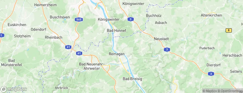 Orsberg, Germany Map