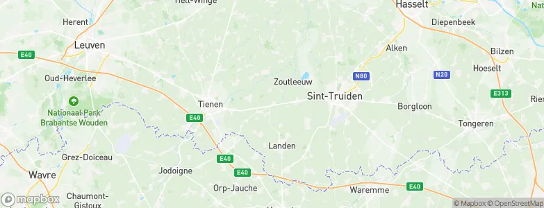 Orsmaal-Gussenhoven, Belgium Map