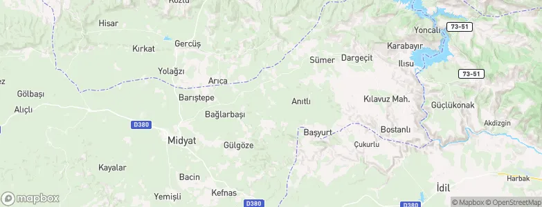 Ortaca, Turkey Map