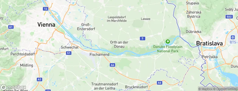 Orth an der Donau, Austria Map